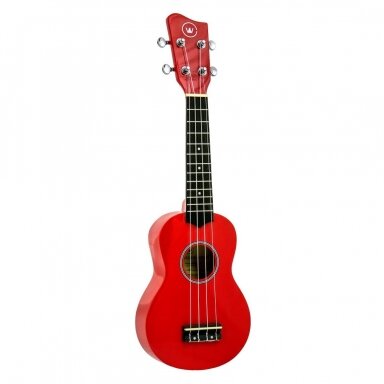 Soprano ukulelė Condorwood, raudona Soprano ukulelė Condorwood, raudona