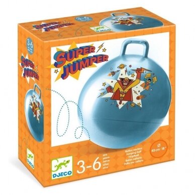 Šokinėjimo kamuolys Super herojus 1 Šokinėjimo kamuolys Super herojus 1