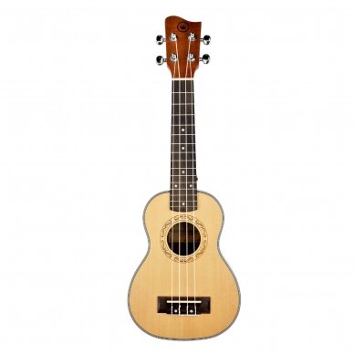 Soprano ukulelė Condorwood (eglės medienos) 1 Soprano ukulelė Condorwood (eglės medienos) 1