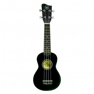 Soprano ukulelė Condorwood, juoda Soprano ukulelė Condorwood, juoda