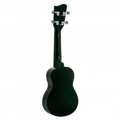 Soprano ukulelė Condorwood, juoda 2 Soprano ukulelė Condorwood, juoda 2