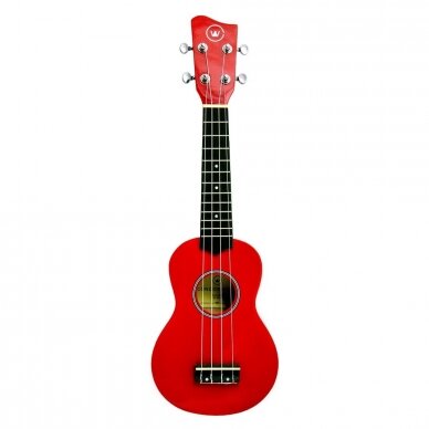 Soprano ukulelė Condorwood, raudona 1