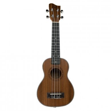 Soprano ukulelė Condorwood (sapele medienos) 1 Soprano ukulelė Condorwood (sapele medienos) 1