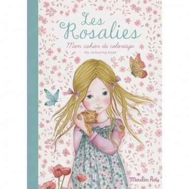 Spalvinimo knygelė „Les Rosalies" Spalvinimo knygelė „Les Rosalies"