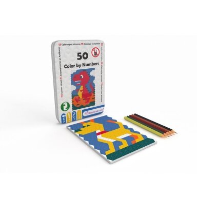 Spalvink pagal skaičius 50 Spalvink pagal skaičius 50