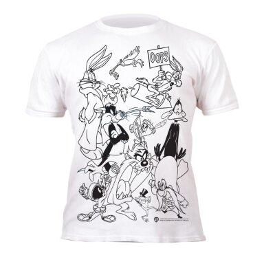 Splat Planet marškinėliai su flomasteriais, Looney Tunes Splat Planet marškinėliai su flomasteriais, Looney Tunes
