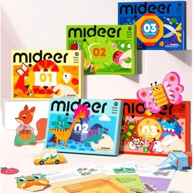 Spalvinimo užduotėlės Mideer 3 Lygis 1 Spalvinimo užduotėlės Mideer 3 Lygis 1
