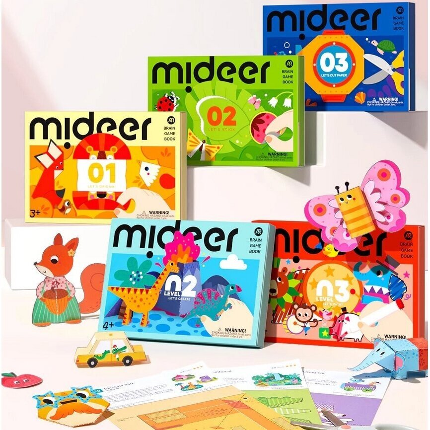Spalvinimo užduotėlės Mideer 3 Lygis 1 Spalvinimo užduotėlės Mideer 3 Lygis 1