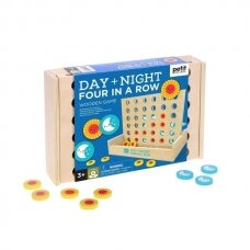 Stalo žaidimas Keturi iš eilės - Naktis ir diena