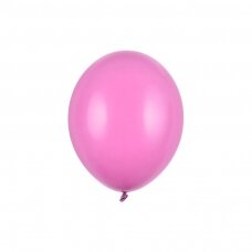 Stiprūs balionai Fuksijos spalvos 30 cm, 50vnt