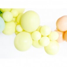 Stiprūs balionai Šviesiai geltoni 30 cm, 50vnt