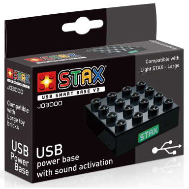 STAX konstruktorius JUNIOR USB maitinimo blokas STAX konstruktorius JUNIOR USB maitinimo blokas