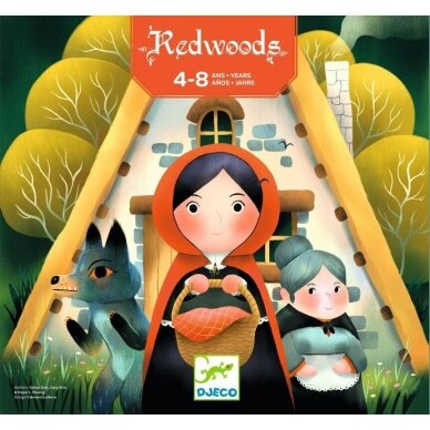 Stalo žaidimas Raudonkepuraitė miške 4+ 2 Stalo žaidimas Raudonkepuraitė miške 4+ 2