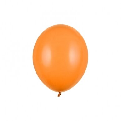 Stiprūs balionai Mandarinų oranžinė 30 cm, 50vnt