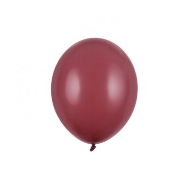 Stiprūs balionai Slyvos spalvos 30 cm, 50vnt Stiprūs balionai Slyvos spalvos 30 cm, 50vnt
