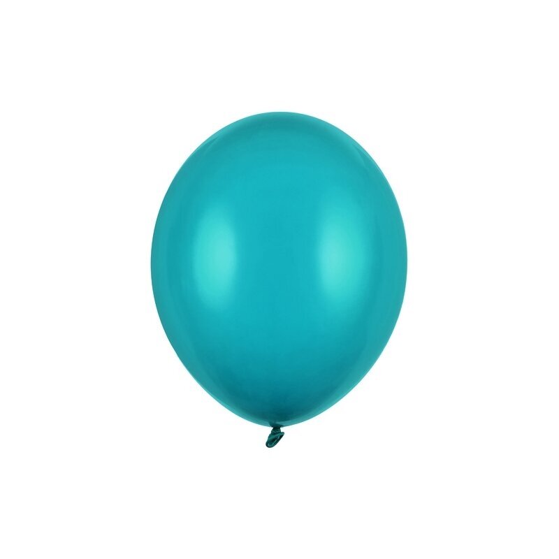 Stiprūs balionai Lagūnos mėlyna 30 cm, 50vnt Stiprūs balionai Lagūnos mėlyna 30 cm, 50vnt