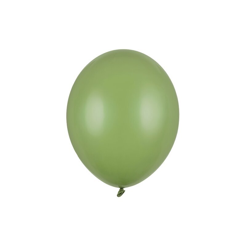 Stiprūs balionai Rozmarino spalvos 30 cm, 50vnt Stiprūs balionai Rozmarino spalvos 30 cm, 50vnt