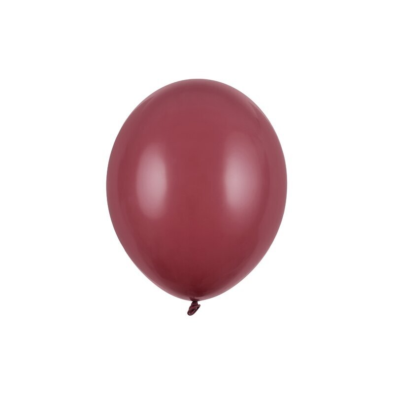 Stiprūs balionai Slyvos spalvos 30 cm, 50vnt Stiprūs balionai Slyvos spalvos 30 cm, 50vnt