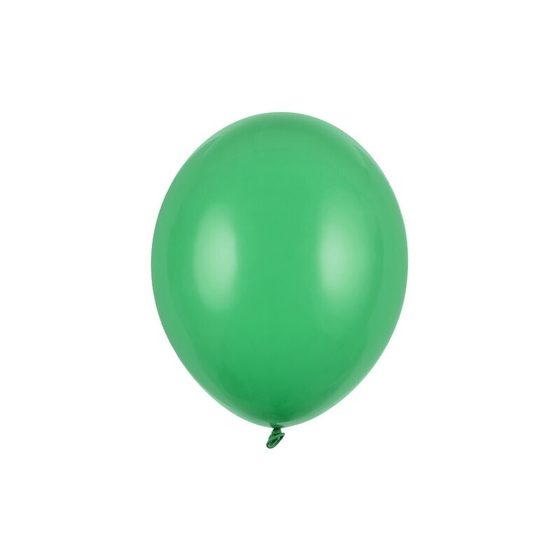 Stiprūs balionai Smaragdo žali 30 cm, 50vnt Stiprūs balionai Smaragdo žali 30 cm, 50vnt