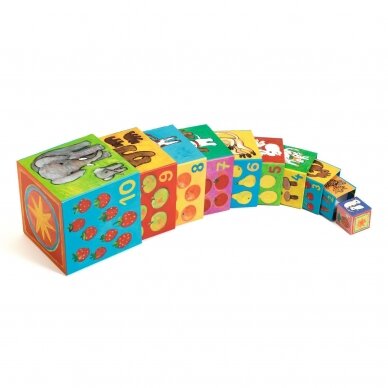 Susidedantys kubai Djeco Mano draugai 5 Susidedantys kubai Djeco Mano draugai 5