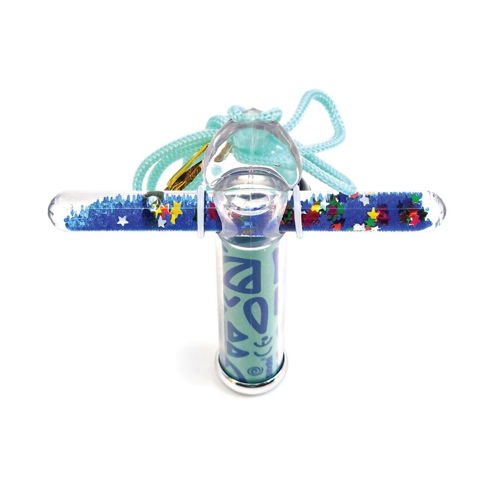 Svoora kaleidoskopas su tūbele, Mėlyni raštai, 10 cm 2 Svoora kaleidoskopas su tūbele, Mėlyni raštai, 10 cm 2