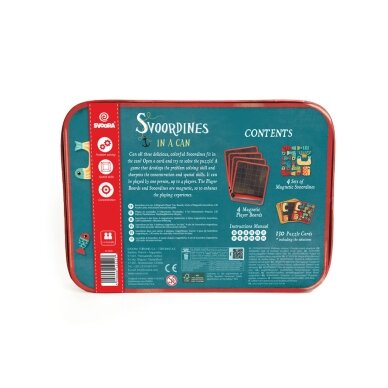 Svoora magnetinis žaidimas, Sardinės skardinėje 8