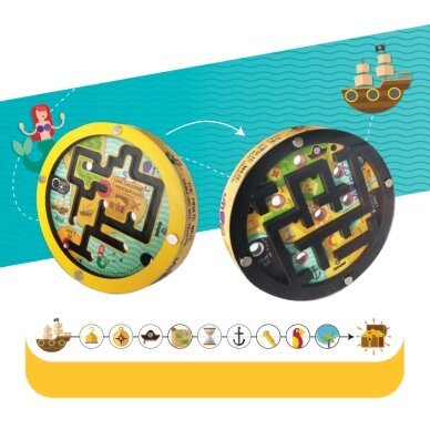 Svoora medinis labirintas, Piratai 1 Svoora medinis labirintas, Piratai 1