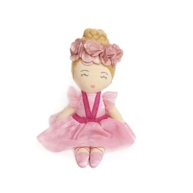 Svoora medžiaginė lėlė balerina, 20 cm 2 Svoora medžiaginė lėlė balerina, 20 cm 2