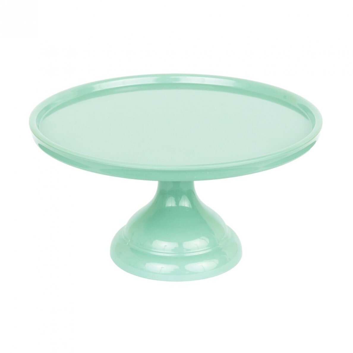 Tortinė ant kojelės, mėtinė 23,5cm Tortinė ant kojelės, mėtinė 23,5cm