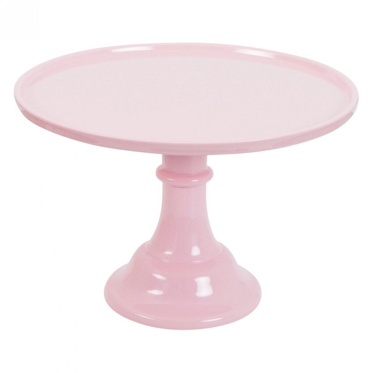 Tortinė ant kojelės, rausva 30cm 2 Tortinė ant kojelės, rausva 30cm 2