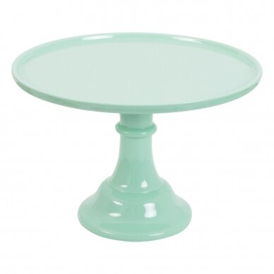 Tortinė ant kojelės, mėtinė 30cm 2 Tortinė ant kojelės, mėtinė 30cm 2