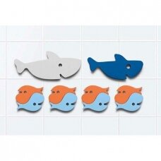 Vonios žaislas "Rykliai"