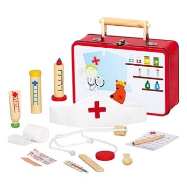 Vaikiškas gydytojo rinkinys, 3+ Vaikiškas gydytojo rinkinys, 3+