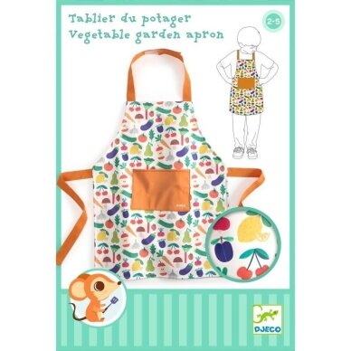 Vaikiška prijuostė Daržovės 3