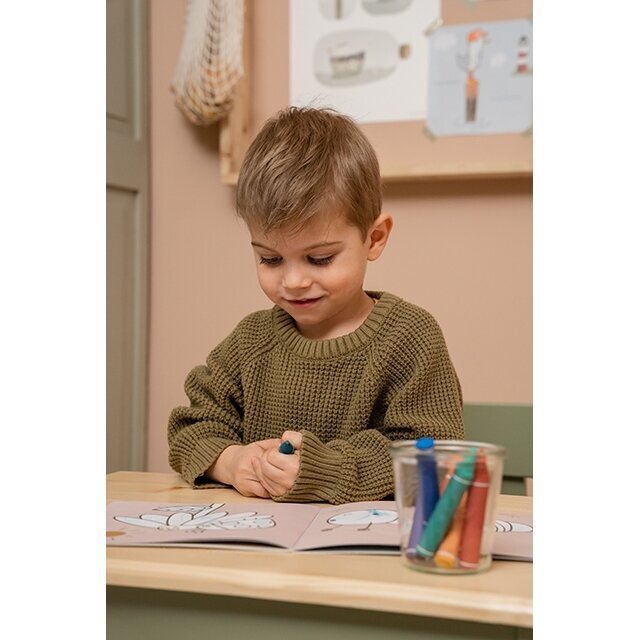 Vaškinės kreidelės Little Dutch 8vnt 2 Vaškinės kreidelės Little Dutch 8vnt 2