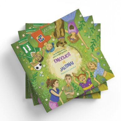 Knyga "Emocijos ir Jausmai. Atpažink ir įvardink" Knyga "Emocijos ir Jausmai. Atpažink ir įvardink"