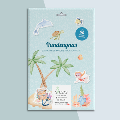 Lavinamieji magnetukai vaikams "Vandenynas" 2 Lavinamieji magnetukai vaikams "Vandenynas" 2