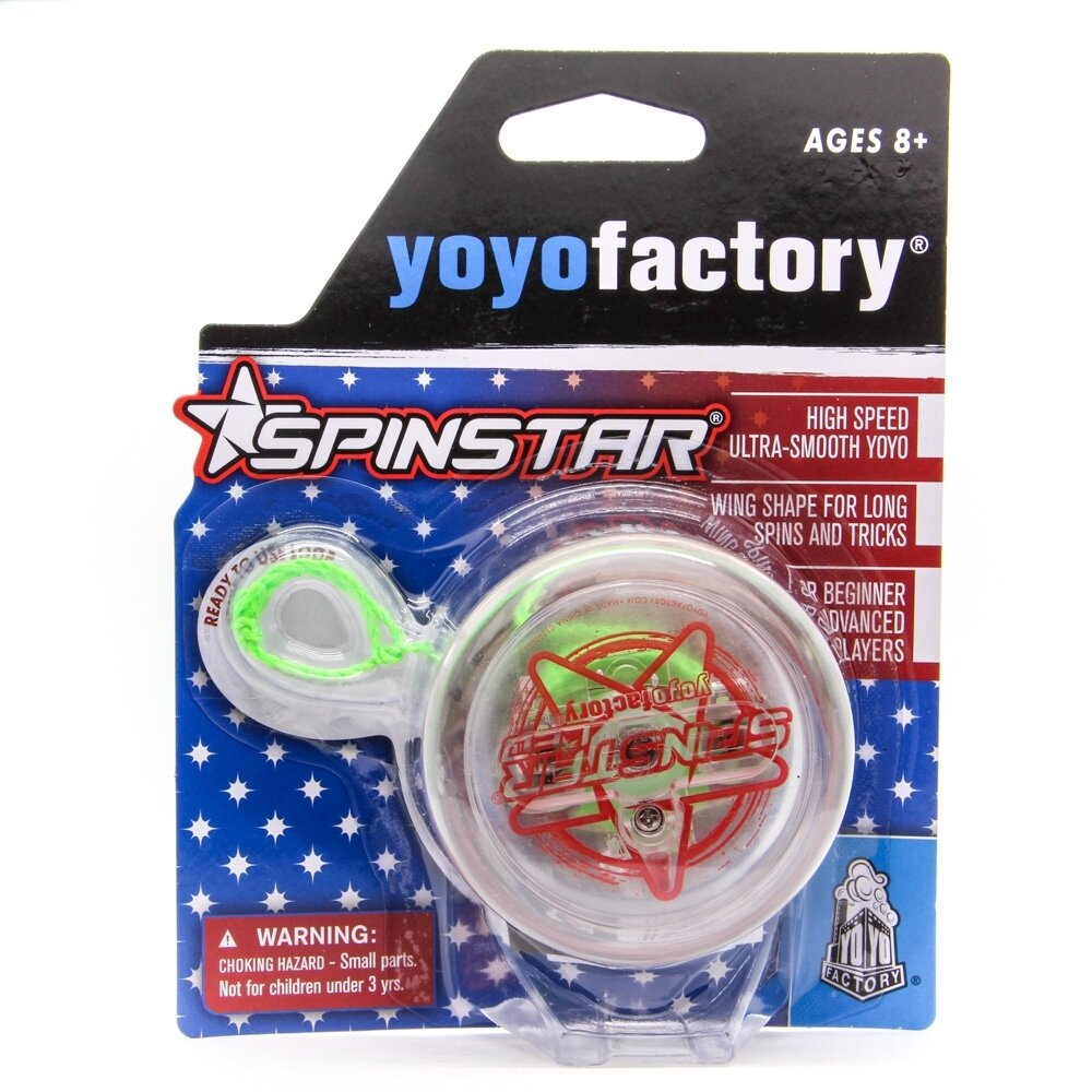 YoYo Spinstar-LED raudonas, šviečia YoYo Spinstar-LED raudonas, šviečia