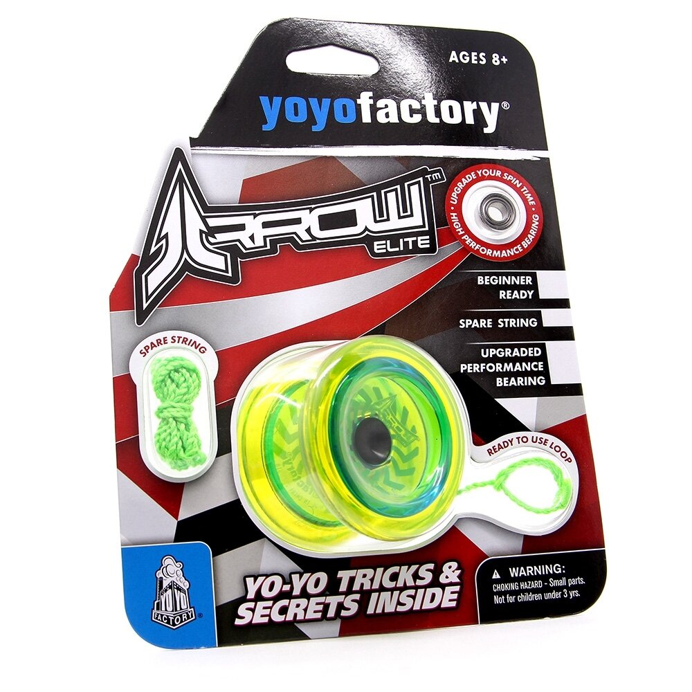 YoYo žaislas Arrow - Geltona 1