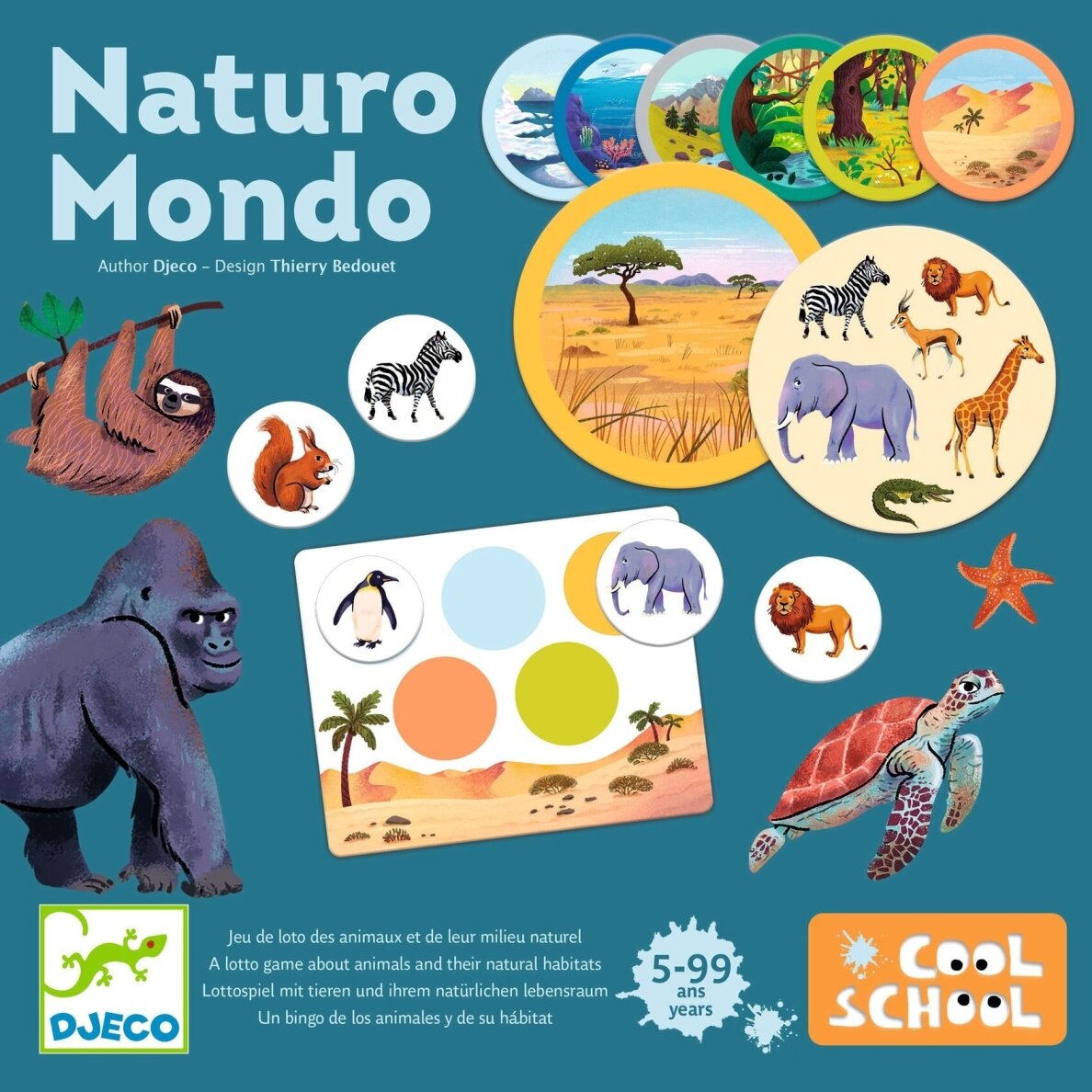 Žaidimas Šaunioji mokykla Naturo Mondo 2