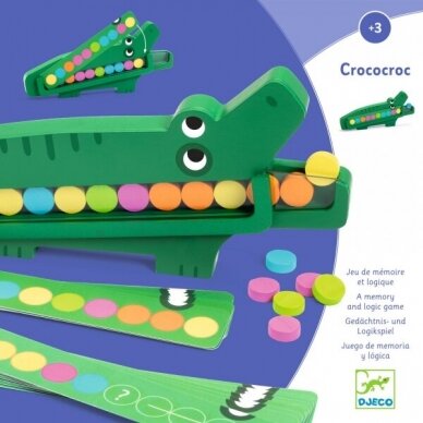 Edukacinis medinis žaidimas - Crococroc