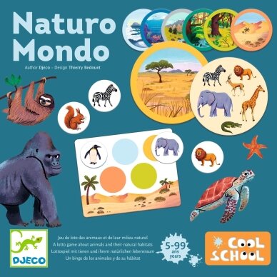 Žaidimas Šaunioji mokykla Naturo Mondo 2