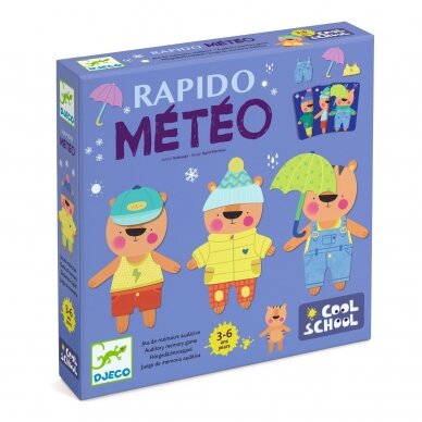 Žaidimas Šaunioji mokykla Rapido Meteo Žaidimas Šaunioji mokykla Rapido Meteo