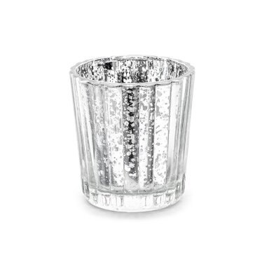 Žvakidė Sidabrinė 6cm 4vnt